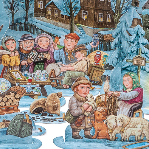 Weihnachtskrippe aus dem Isergebirge — foto 5