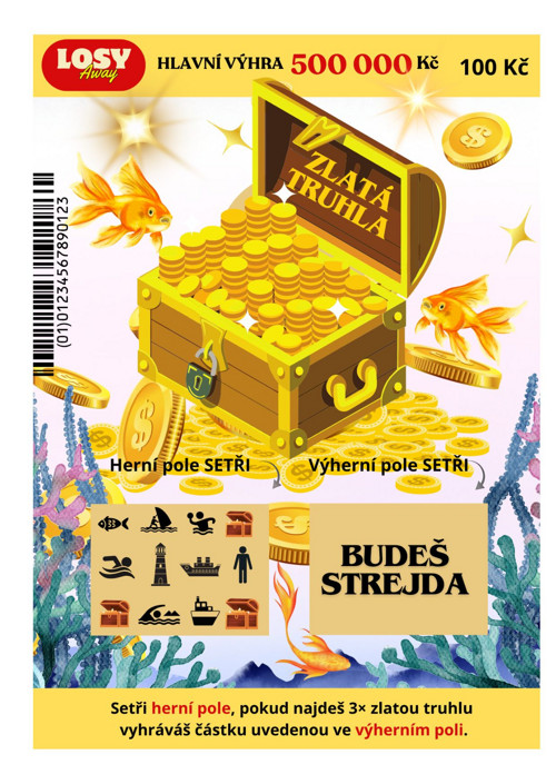 Stírací los " BUDEŠ STREJDA" — foto 4