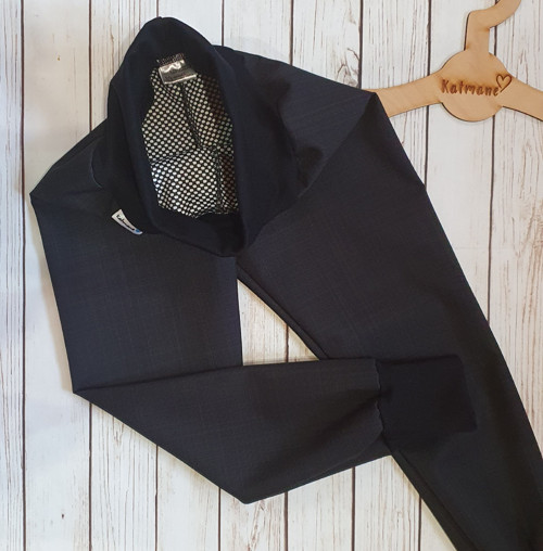 Jarní/podzimní softshell kalhoty černá — foto 3