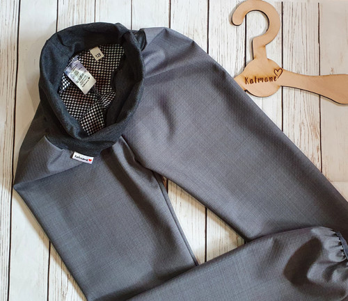 Jarní/podzimní softshell kalhoty šedá — foto 3