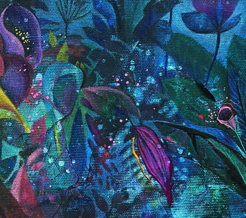 Magická zahrada - 30x30cm — foto 4