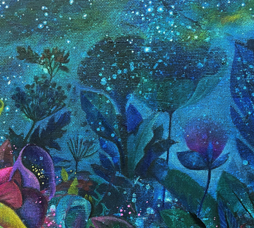 Magická zahrada - 30x30cm — foto 3