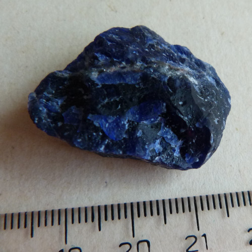 Sodalit surový - 3,3 cm - Extra! — foto 4
