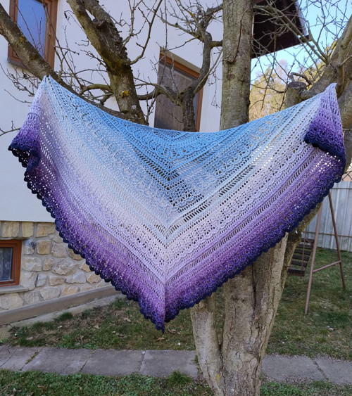Háčkovaný šátek — foto 2
