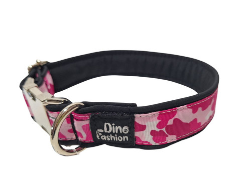 Obojek Pink Camouflage softshell — foto 3