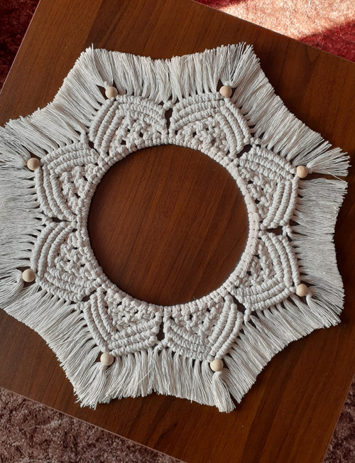 Macramé mandala — foto 4