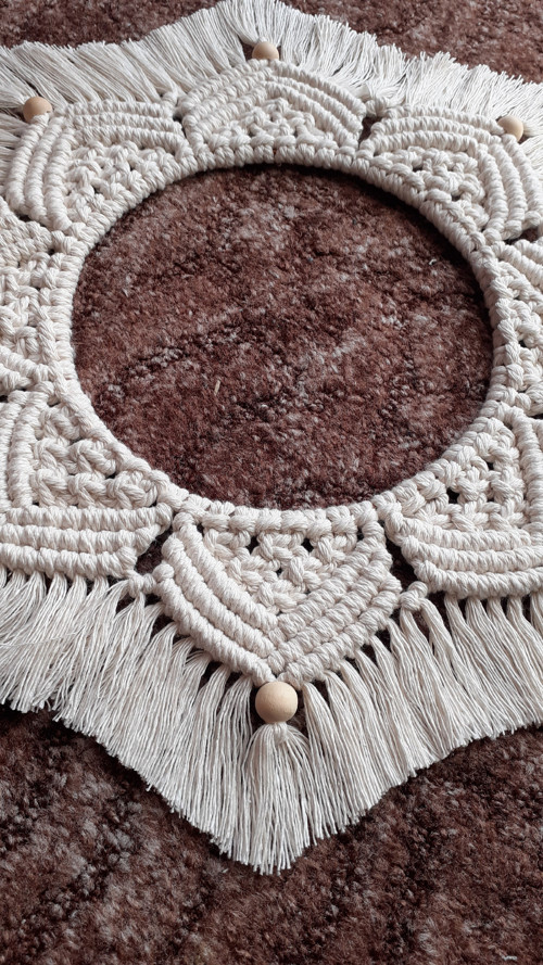 Macramé mandala — foto 6