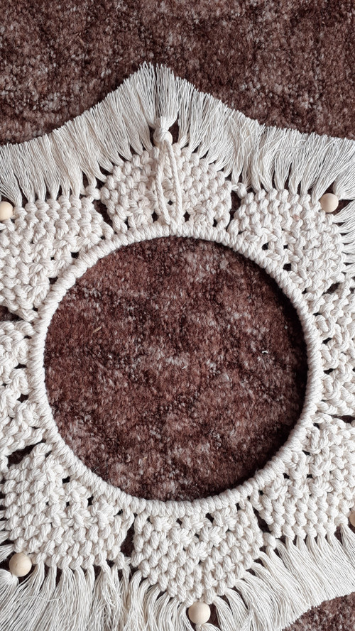 Macramé mandala — foto 5