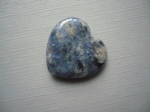 Vrt. srdíčko 20 mm - sodalit granit, č.46f — foto 2