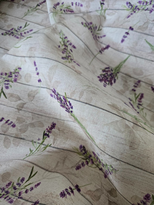 Látka-metráž dovoz Španělsko - LAVENDER 1 — foto 2