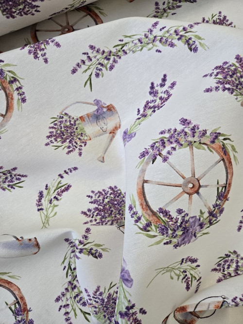 Látka-metráž dovoz Španělsko - LAVENDER 2 — foto 2