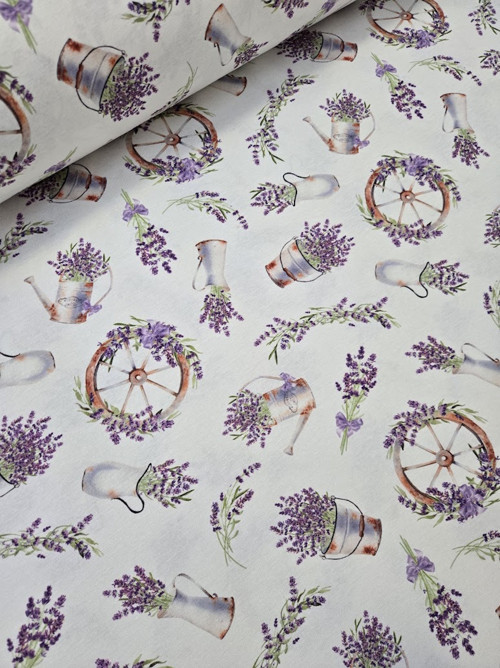 Látka-metráž dovoz Španělsko - LAVENDER 2 — foto 3