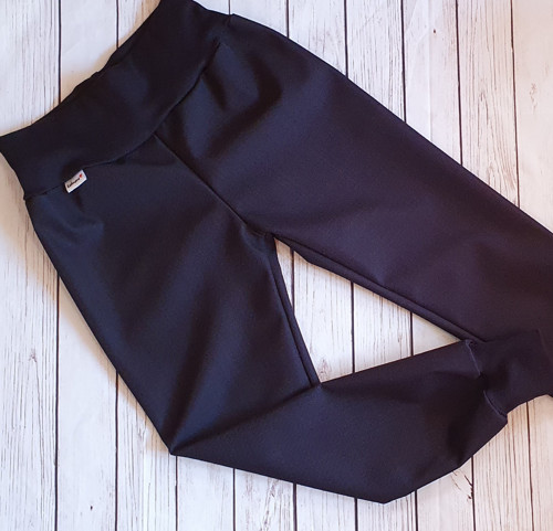 Jarní/podzimní softshell kalhoty černá — foto 2