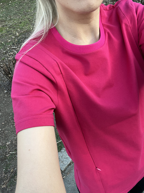 Kojicí tričko se zipy — foto 5