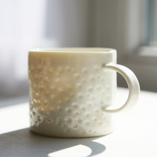 Hrníček Rosa - 180ml Celadon porcelán — foto 2