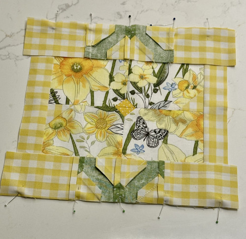 NÁVOD + MATERIÁL - patchworkový povlak na polštář — foto 3