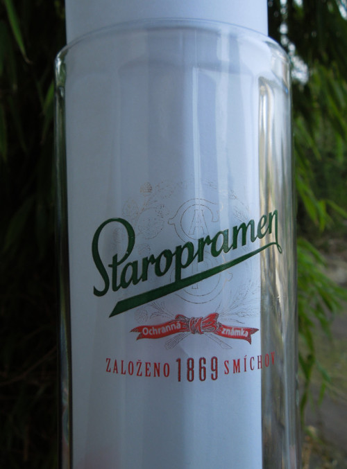 Cejchovaný půllitr Staropramen — foto 2