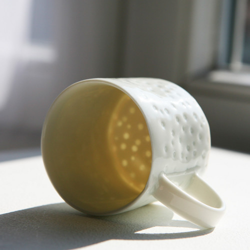 Hrníček Rosa - 100ml Celadon porcelán — foto 4