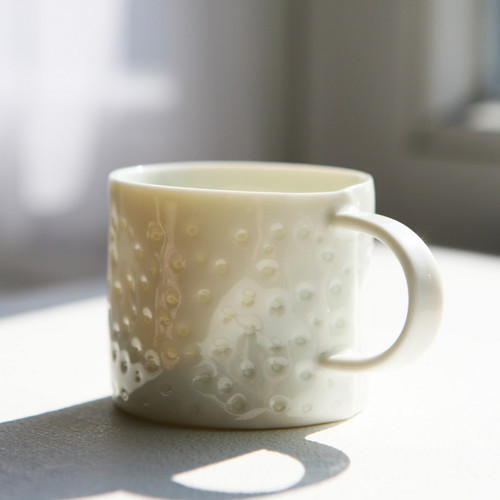 Hrníček Rosa - 100ml Celadon porcelán — foto 2