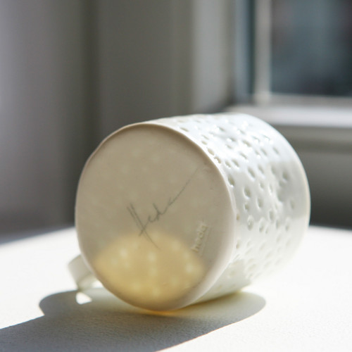 Hrníček Rosa - 100ml Celadon porcelán — foto 6
