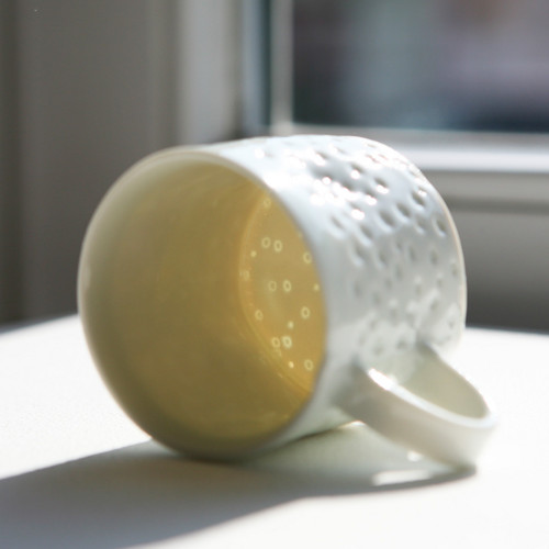 Hrníček Rosa - 100ml Celadon porcelán — foto 5