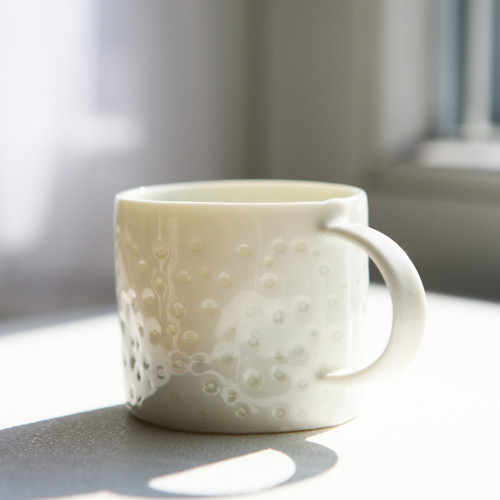 Hrníček Rosa - 100ml Celadon porcelán — foto 2
