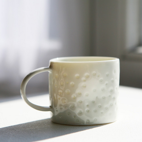 Hrníček Rosa - 100ml Celadon porcelán — foto 3