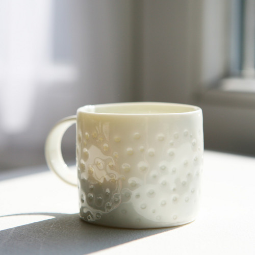 Hrníček Rosa - 100ml Celadon porcelán — foto 4