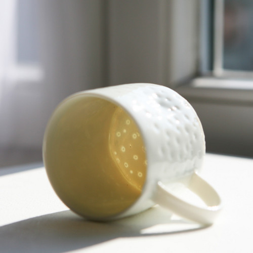 Hrníček Rosa - 100ml Celadon porcelán — foto 5