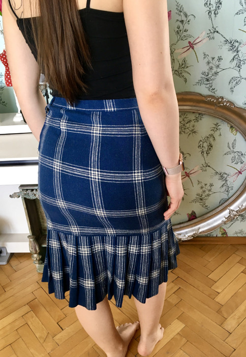 Vintage sukně tartan — foto 4