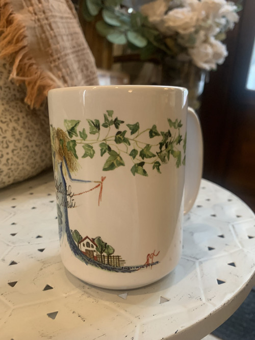 Porcelánový hrníček Čtyřlístek pro štěstí — foto 2