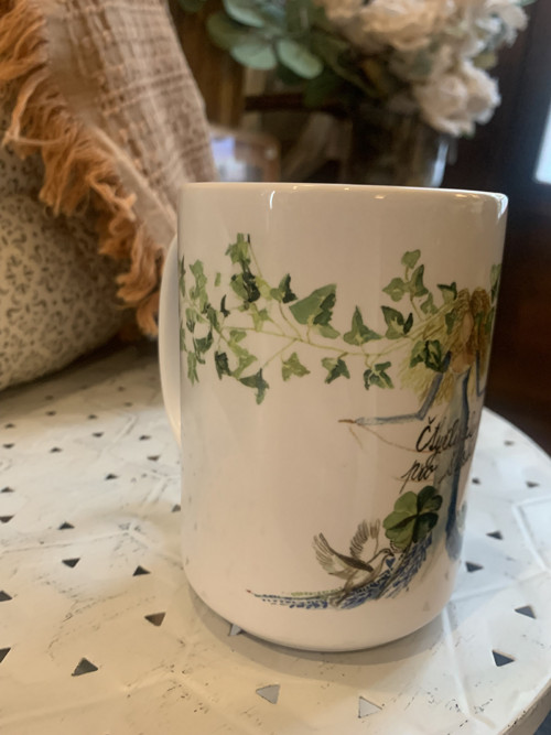 Porcelánový hrníček Čtyřlístek pro štěstí — foto 3