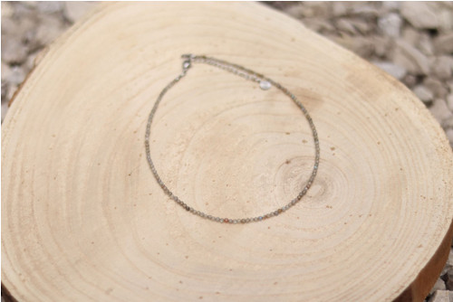 Náhrdelník choker labradorit — foto 3