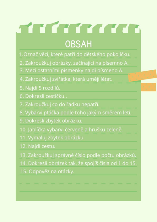 Pracovní listy pro předškoláky - PDF — foto 2