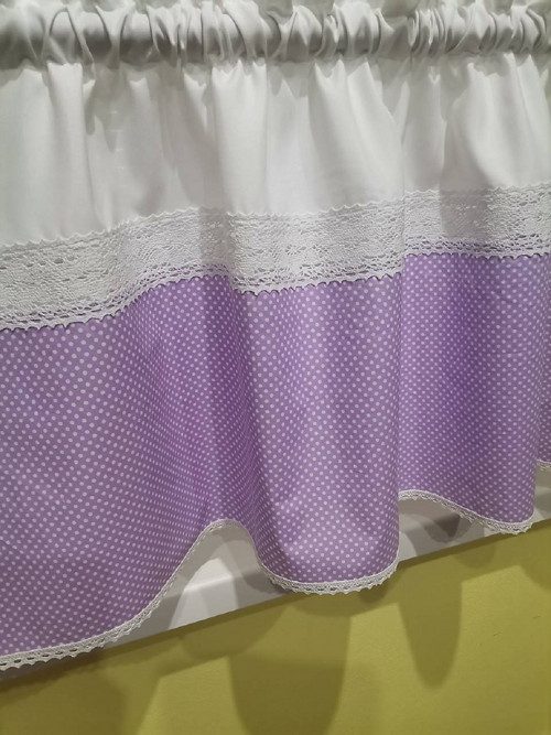 Záclona vitrážková Káva — foto 2