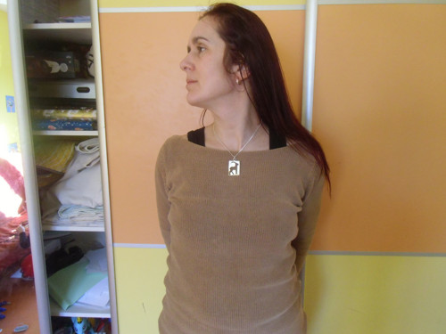 Vyřezávaný náhrdelník kozoroh — foto 4