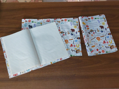 Obal na sešit A5 - abeceda — foto 2