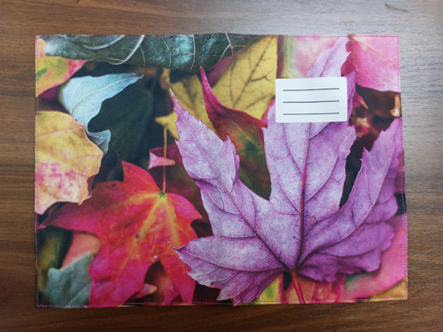 Obal na sešit A5 - listí — foto 2
