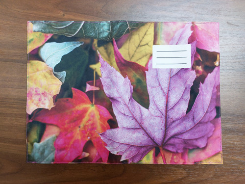 Obal na sešit - listí — foto 2
