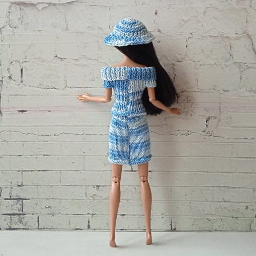 Pro Barbie, FR, Integrity - tričko, sukně, klobouk — foto 3