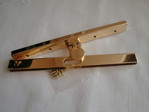 Kabelkový rámeček 11,5 cm - zlatý SLEVA!! — foto 2