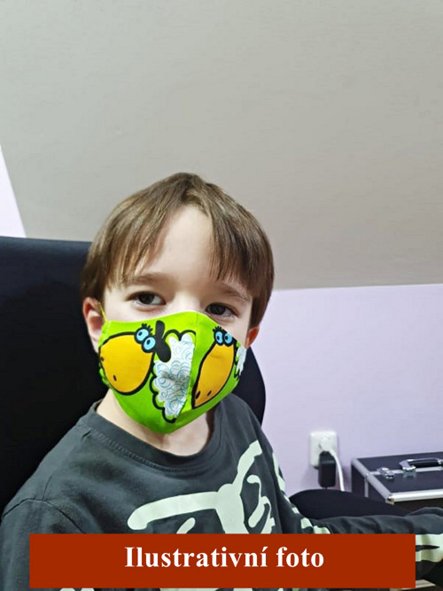 Dětská rouška dvouvrstvá. č.45 — foto 3