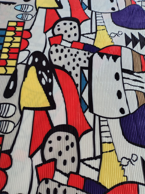 Plissé s potlačou — foto 2