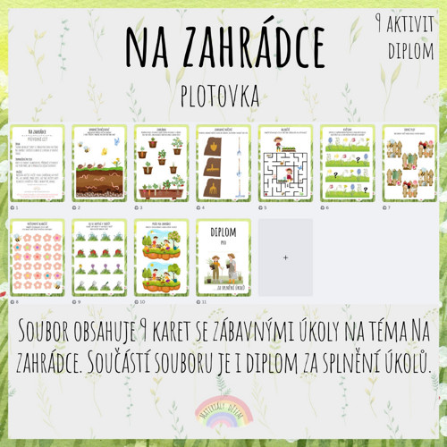 Na zahrádce, plotovka — foto 2