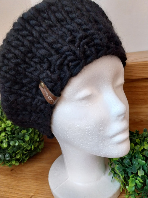 Pletený baret — foto 4