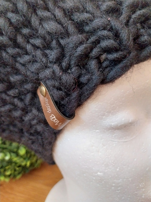 Pletený baret — foto 6