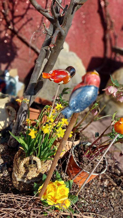 Keramické ptactvo Blue — foto 2