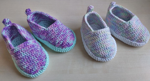 Háčkované botičky / espadrilky třpytivé — foto 6