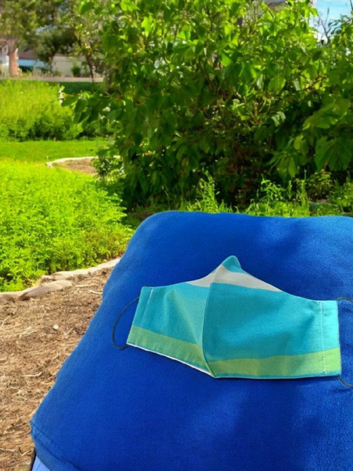 Rouška dvouvrstvá dámská. č.108 — foto 3