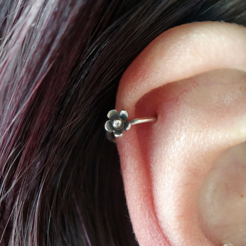Náušnice piercing Kvítek — foto 3